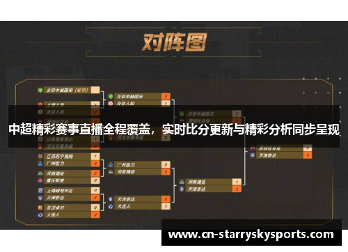 中超精彩赛事直播全程覆盖，实时比分更新与精彩分析同步呈现